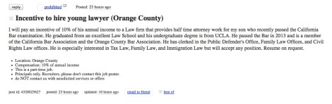 Craigslist lawyer